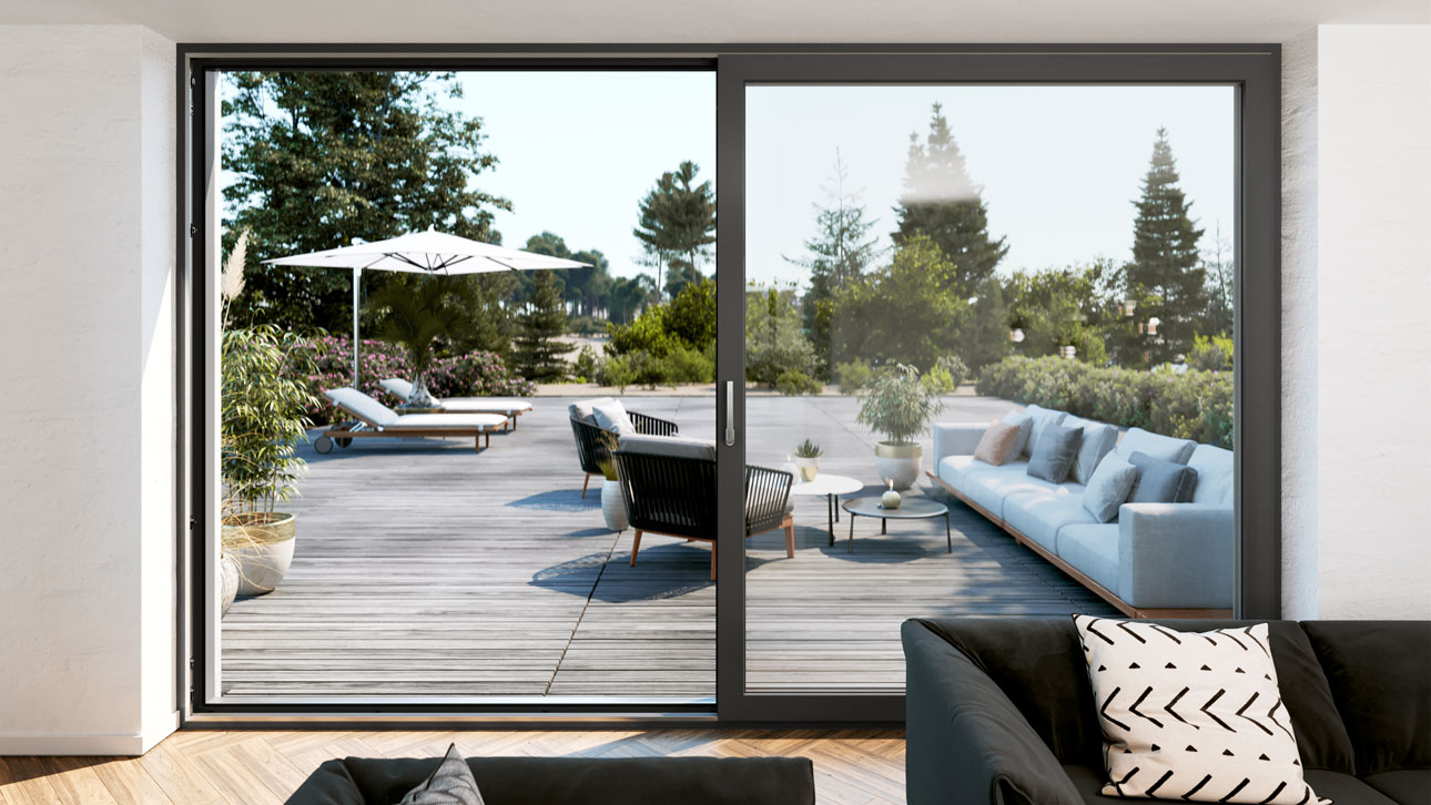 Homepage Fa. HOWO Fenster und Türen GmbH & Co: Startbild